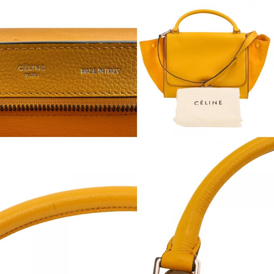 CELINE（セリーヌ） 美品 トラペーズ ミディアム トートバッグ 