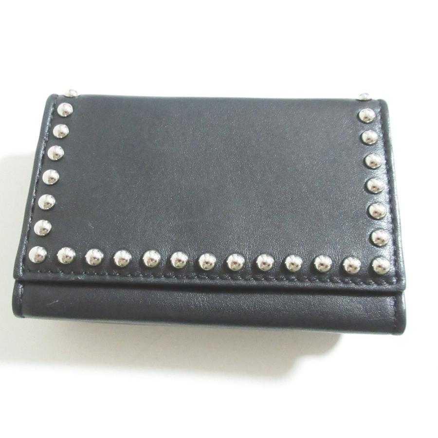 J&M Davidson（J＆Mデヴィッドソン） 良品 FOLD WALLET WITH STUDS 