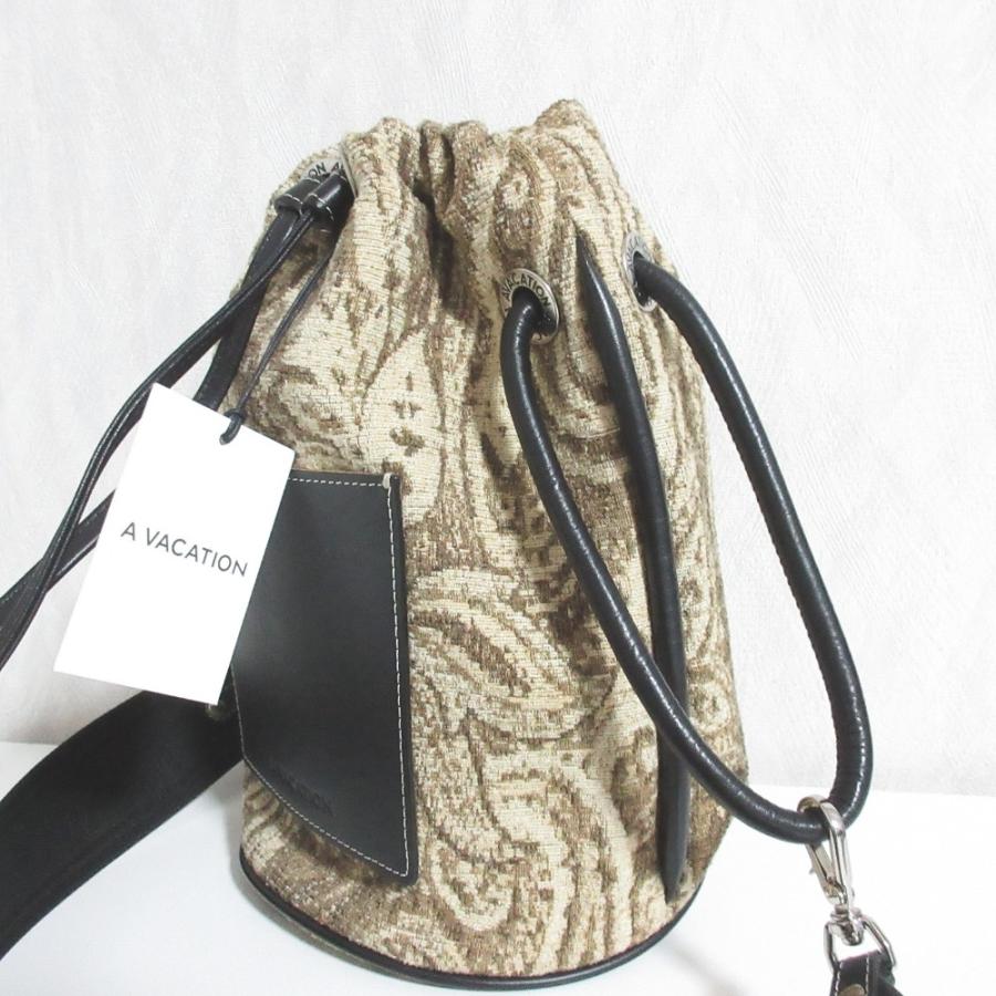 A VACATIONアバケーションPOOL MINI ショルダーバッグ A VACATION（アヴァケーション） 未使用 POOL MINI 巾着 ショルダー