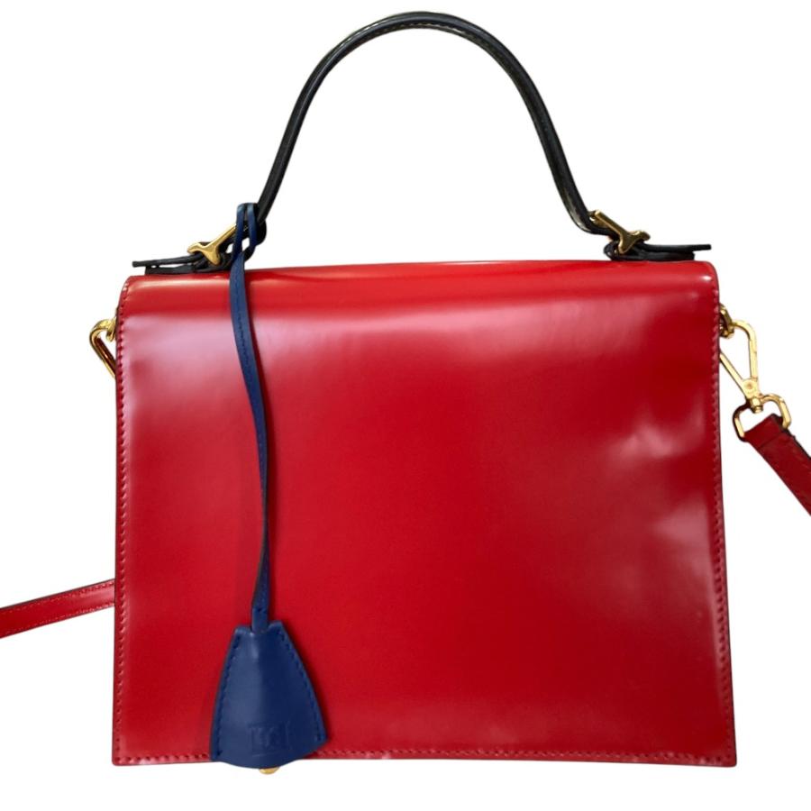 ESCADA（エスカーダ） 美品 レザー 2way ショルダー ハンドバッグ 