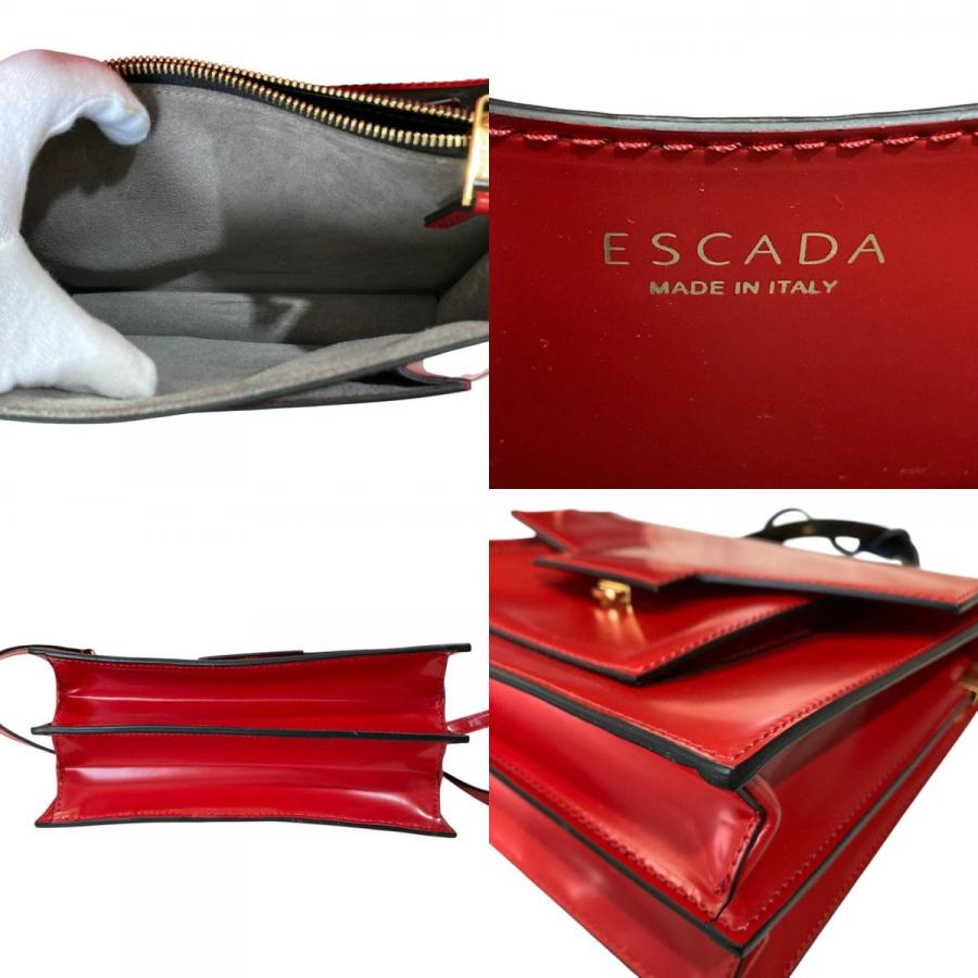 ESCADA（エスカーダ） 美品 レザー 2way ショルダー ハンドバッグ 