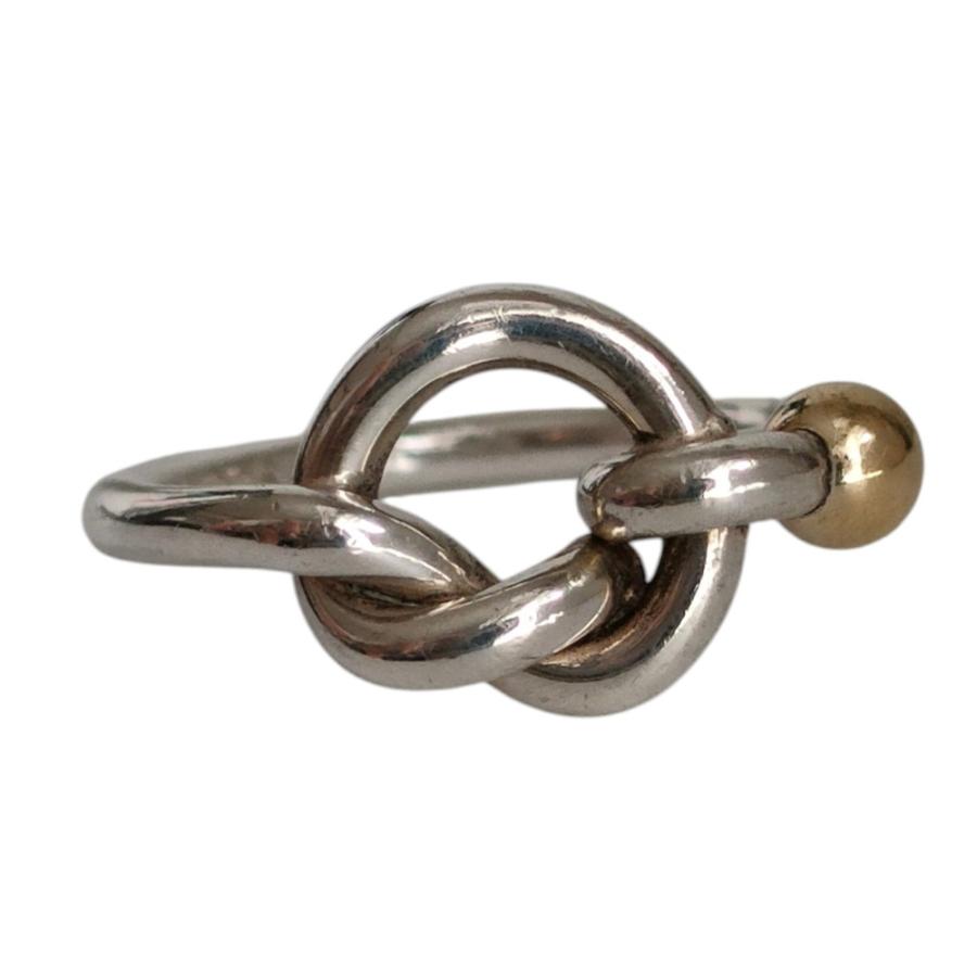 TIFFANY&Co.（ティファニー） 美品 TIFFANY&Co 750 925 ラブノット