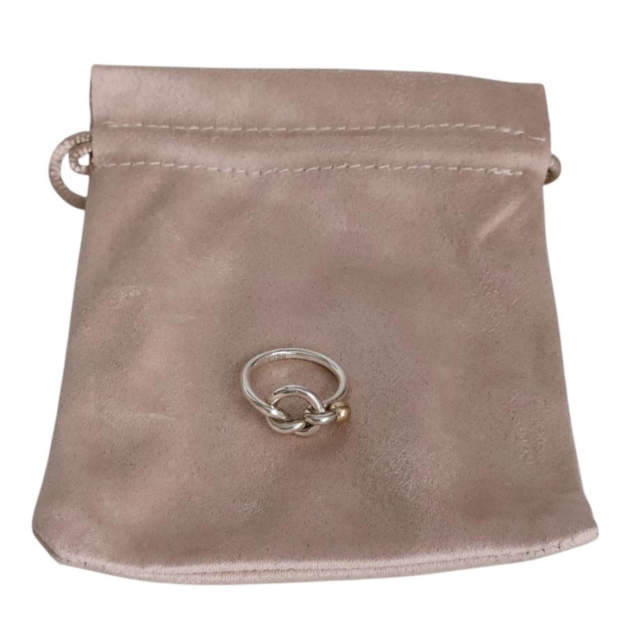 TIFFANY&Co.（ティファニー） 美品 TIFFANY&Co 750 925 ラブノット