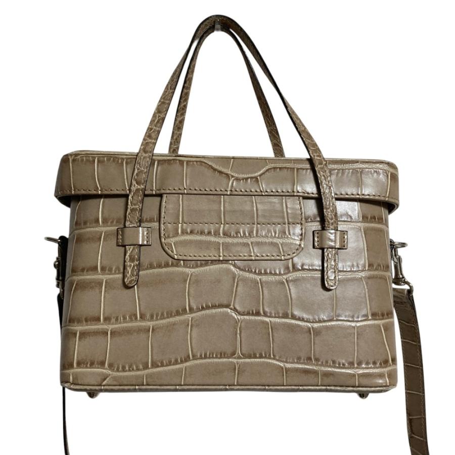FOXEY（フォクシー） 良品 Bag Gateau au chocolat クロコ型押し 2way 