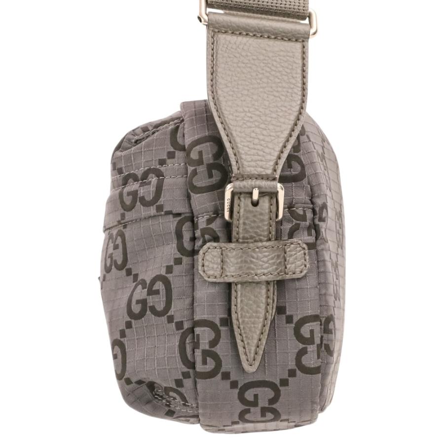 GUCCI（グッチ） 美品 ECONYLON GG ポリエステル ショルダーバッグ