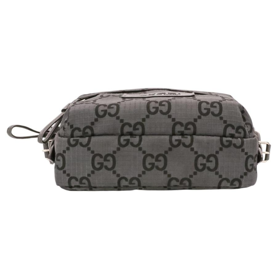 GUCCI（グッチ） 美品 ECONYLON GG ポリエステル ショルダーバッグ