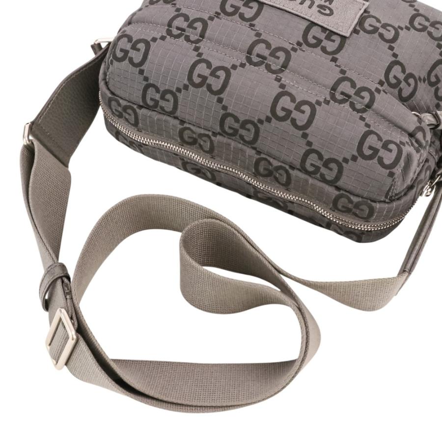 GUCCI（グッチ） 美品 ECONYLON GG ポリエステル ショルダーバッグ