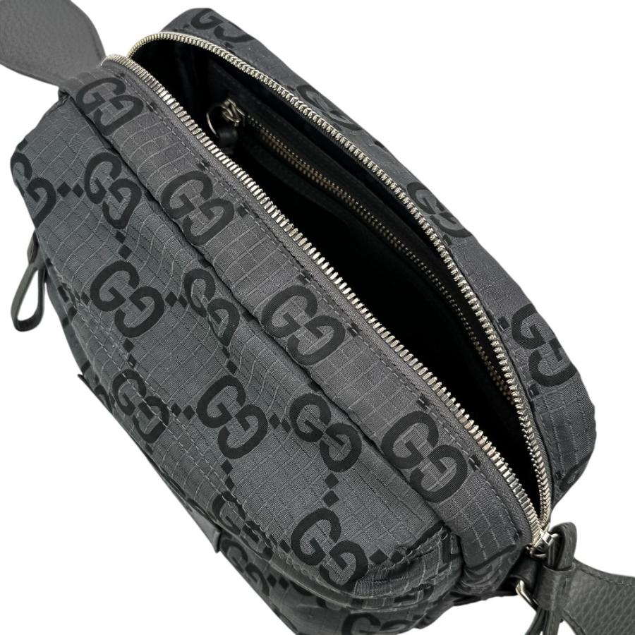 GUCCI（グッチ） 美品 ECONYLON GG ポリエステル ショルダーバッグ