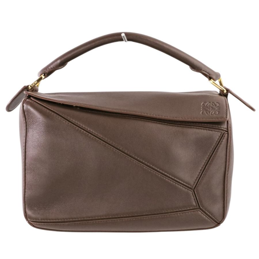 LOEWE（ロエベ） 良品 Small Featherlight Puzzle bag in nappa