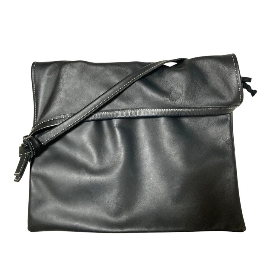 美品 YOUNG & OLSEN ヤングアンドオルセン レザー ショルダーバッグ 