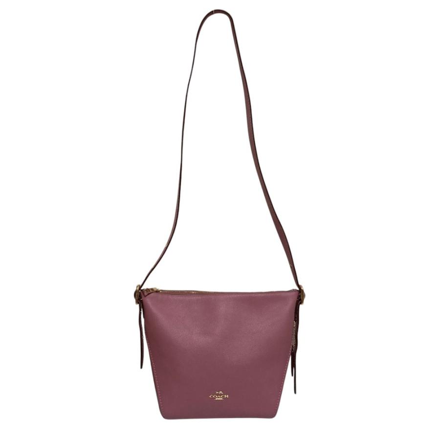 COACH（コーチ） 美品 スモール クロスボディ ダッフル レザー 
