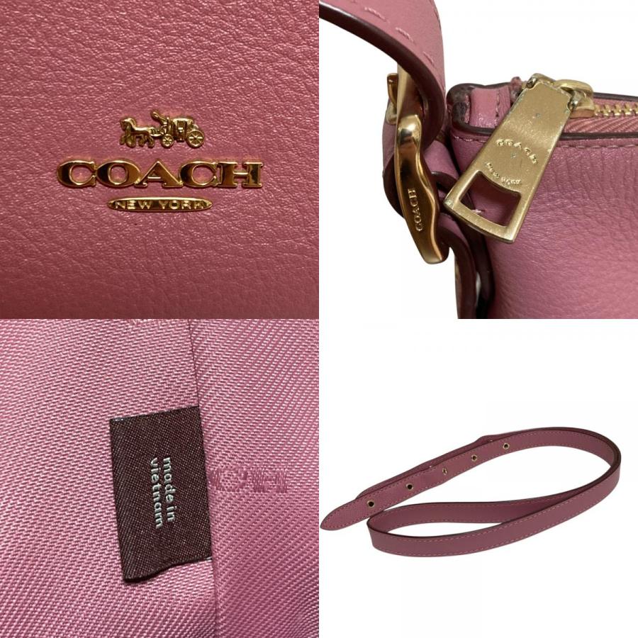 COACH（コーチ） 美品 スモール クロスボディ ダッフル レザー 