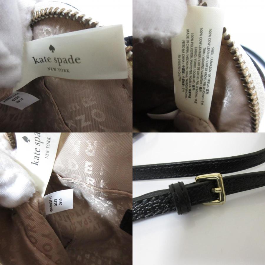 良品 KateSpade ケイトスペード mini rachelle 2WAYミニショルダーバッグ アイボリー ブラック レディース 古着 中古 USED kate spade NEW YORK（ケイト・スペード ニューヨーク） 良品