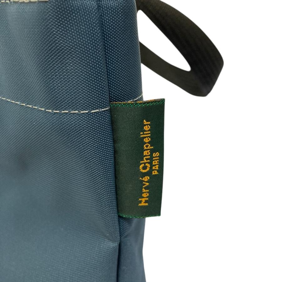 Herve Chapelier（エルベシャプリエ） 美品 ナイロン スクエア トート