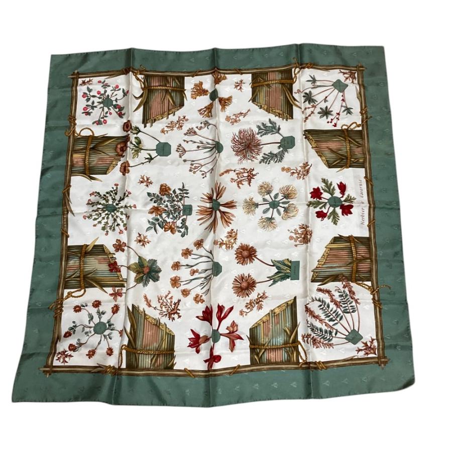 HERMES（エルメス） カレ90 Herbier de Gavarnie ガヴァルニー圏谷の