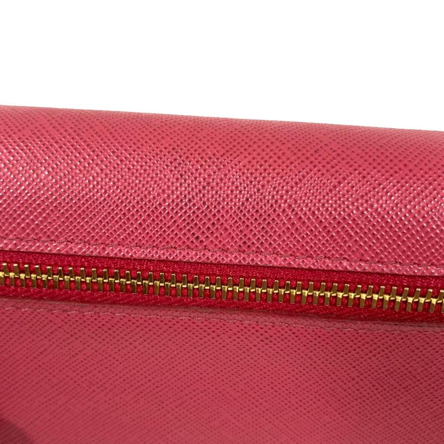 PRADA（プラダ） 良品 サフィアーノレザー ウォレット 二つ折り財布