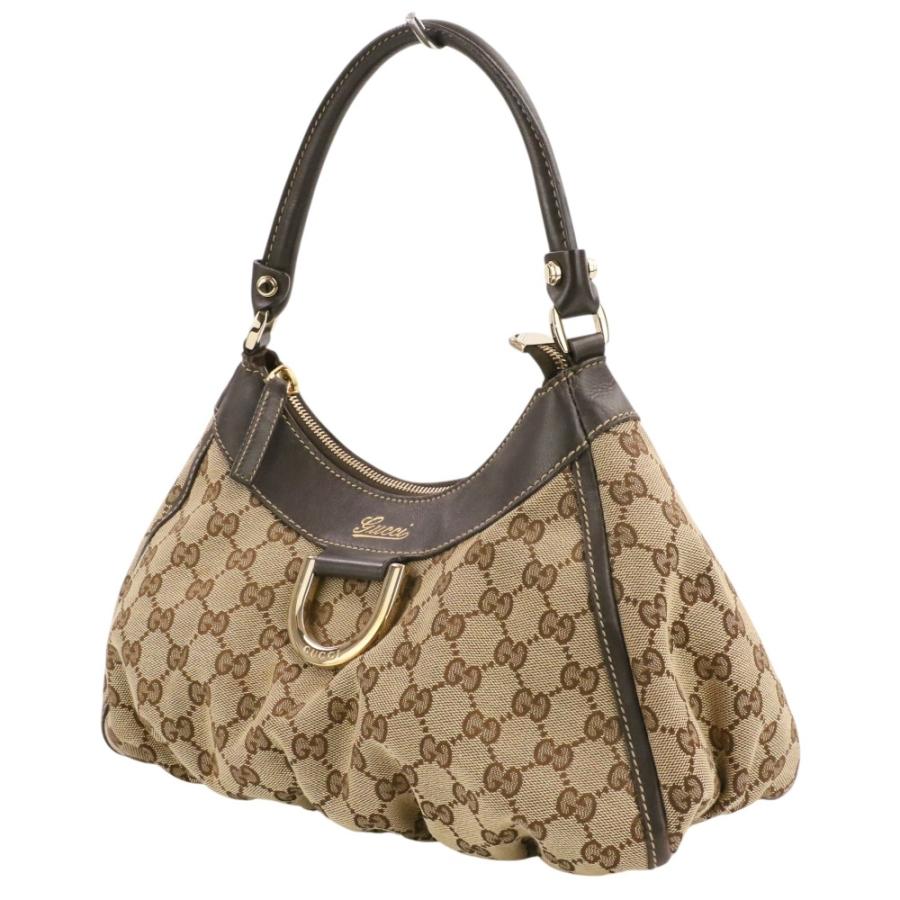 GUCCI（グッチ） 良品 アビーライン GGキャンバス ショルダーバッグ