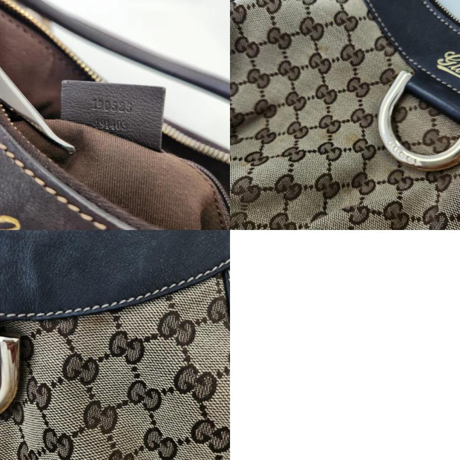 GUCCI（グッチ） 良品 アビーライン GGキャンバス ショルダーバッグ