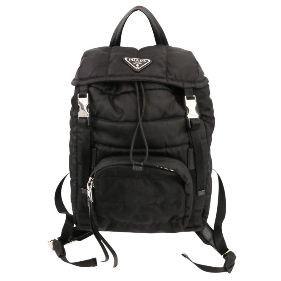 PRADA ブラック テスートナイロンリュック・バックパック PRADA（プラダ） 美品 テスートボンバー ナイロンリュックサック