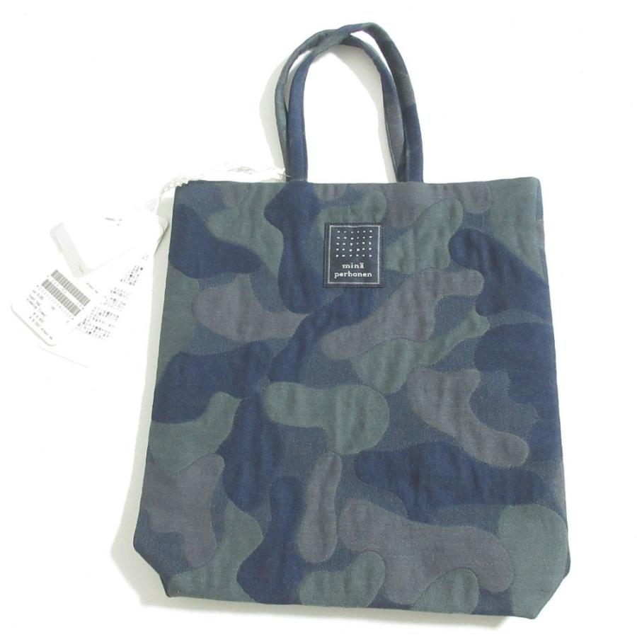 ミナペルホネン トーストバッグ ちょうちょ ネイビー 新品 mina perhonen（ミナペルホネン） 新品同様 toast bag sleeping flower