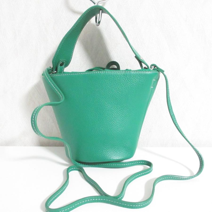 新品同様 Ayako アヤコ Pottery Bag レザー ハンドバッグ ショルダー