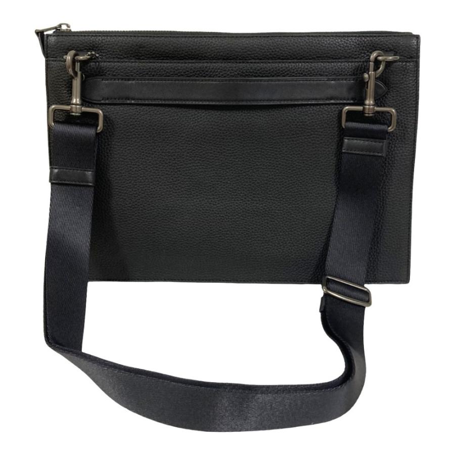 COACH（コーチ） 美品 レザー クロスショルダーバッグ 11039 ブラック 