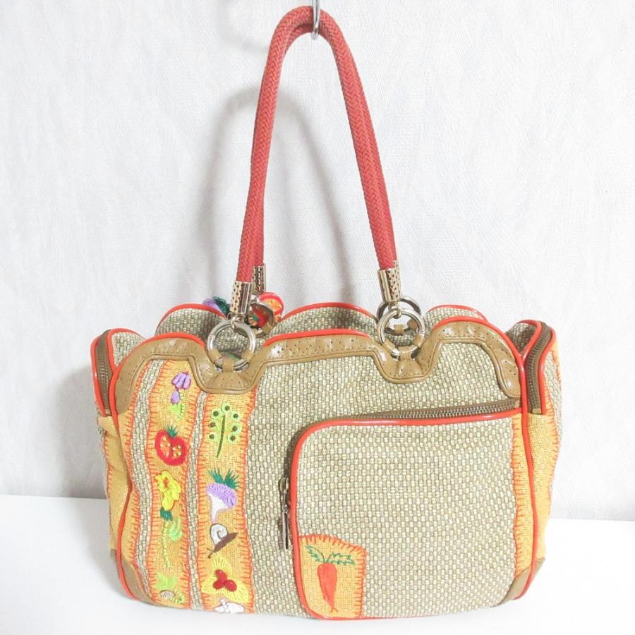 Jamin Puech（ジャマン・ピュエッシュ） 良品 ビーズ刺繍 トートバッグ 