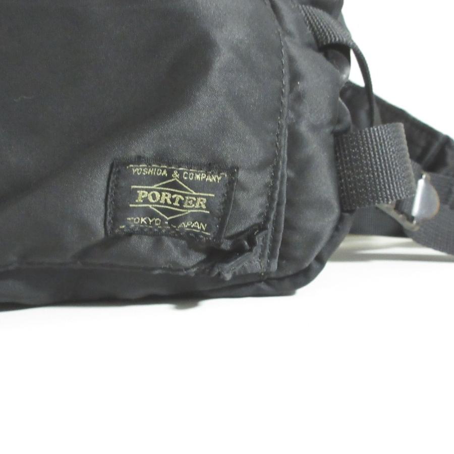 PORTER 美品 ポーター タンカー ウエストバッグ ボディバッグ ブラック