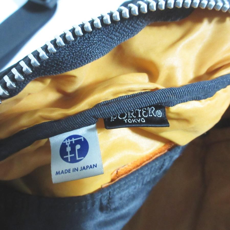PORTER 美品 ポーター タンカー ウエストバッグ ボディバッグ ブラック