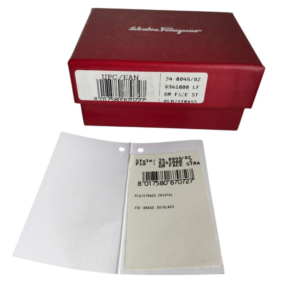 美品 Salvatore Ferragamo サルヴァトーレフェラガモ ガンチーニ
