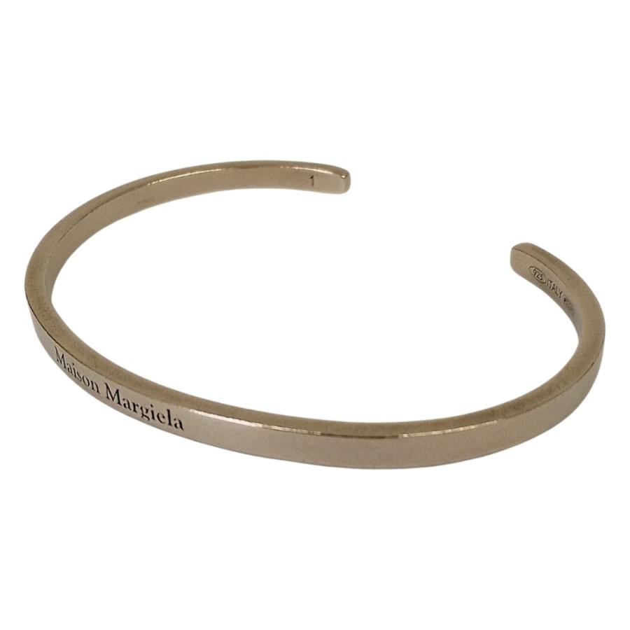 Maison Margiela（メゾンマルジェラ） 美品 ロゴ バングル 