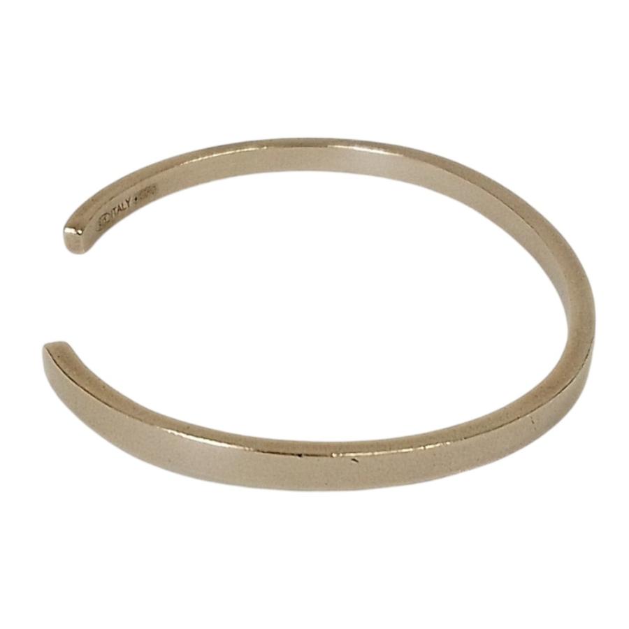 Maison Margiela（メゾンマルジェラ） 美品 ロゴ バングル