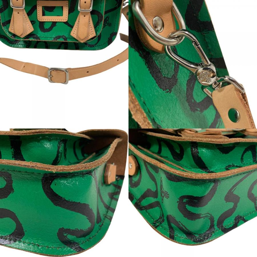極美品Viviennewestwoodオーブ/スクイグル柄ショルダーバッグ Vivienne Westwood（ヴィヴィアンウエストウッド） 美品 VERMICELLI