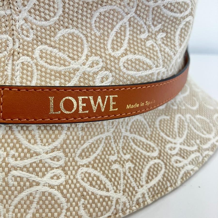 LOEWE（ロエベ） 良品 アナグラムジャガード バケットハット