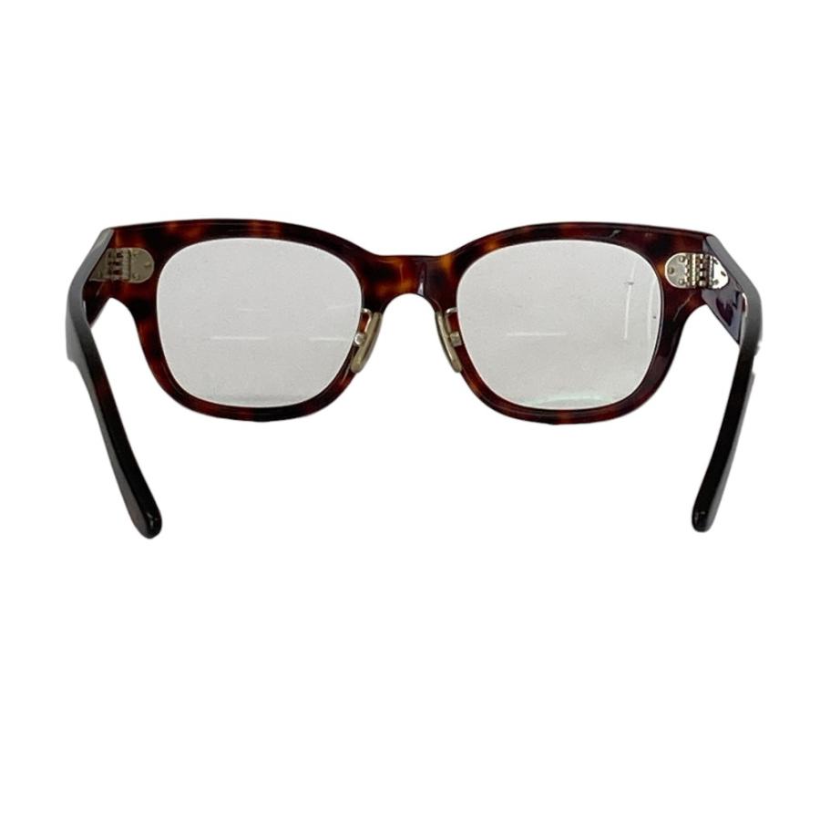 【極美品】CÉLINE ベッコウ柄　メガネ CELINE（セリーヌ） 美品 べっ甲柄 セルフレーム メガネ CL50035J 49