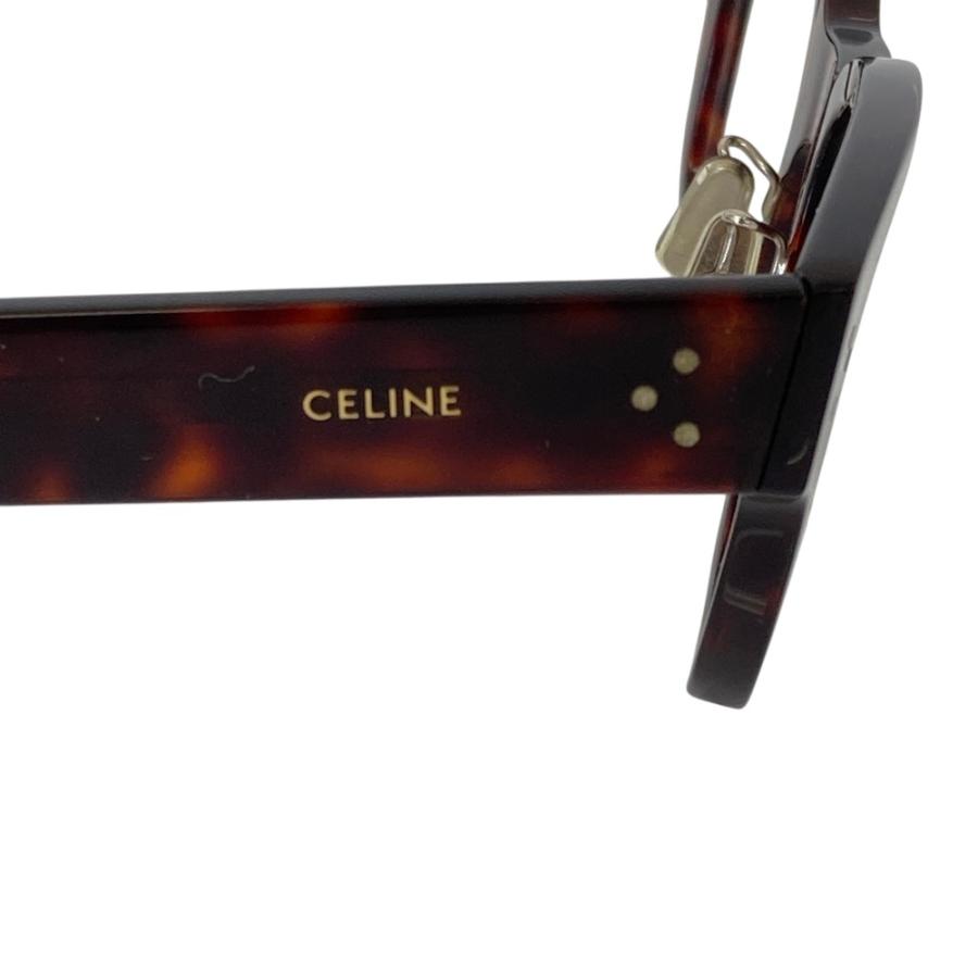 CELINE（セリーヌ） 美品 べっ甲柄 セルフレーム メガネ CL50035J 49