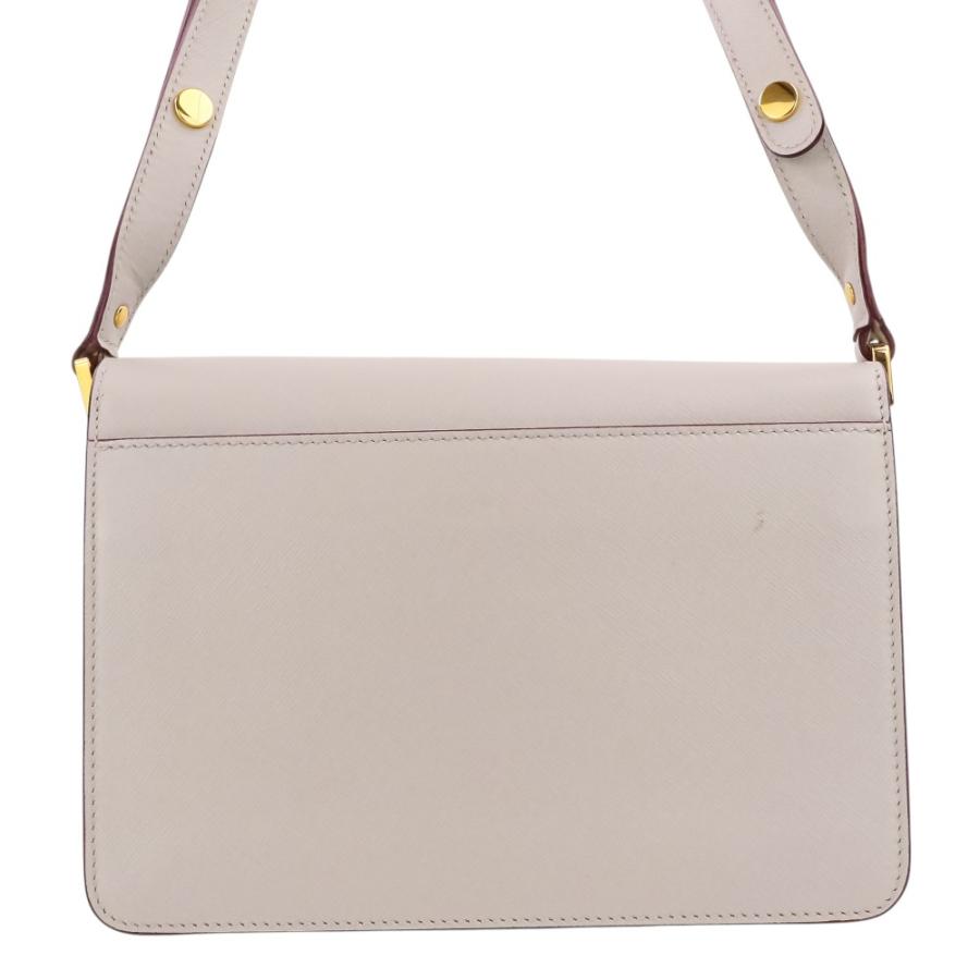 MARNI（マルニ） 新品同様 トランク レザー ショルダーバッグ ライト