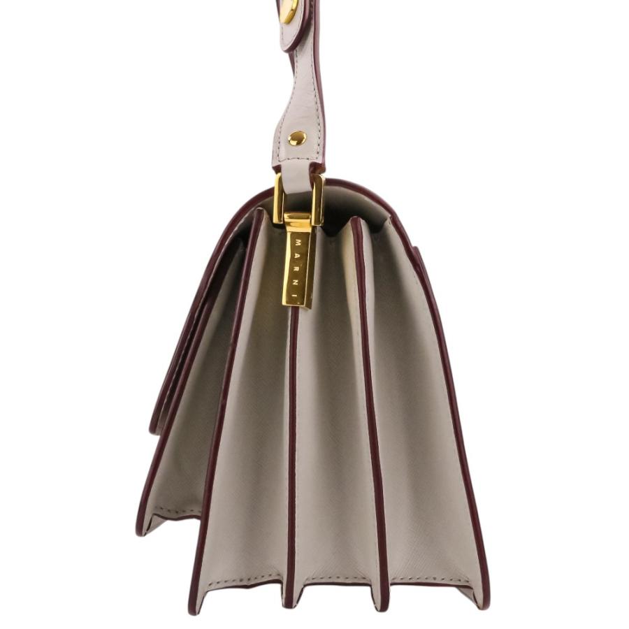 MARNI（マルニ） 新品同様 トランク レザー ショルダーバッグ ライト