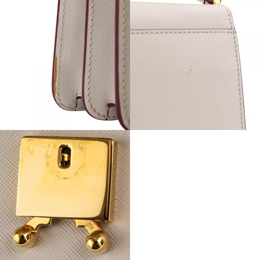 MARNI（マルニ） 新品同様 トランク レザー ショルダーバッグ ライト