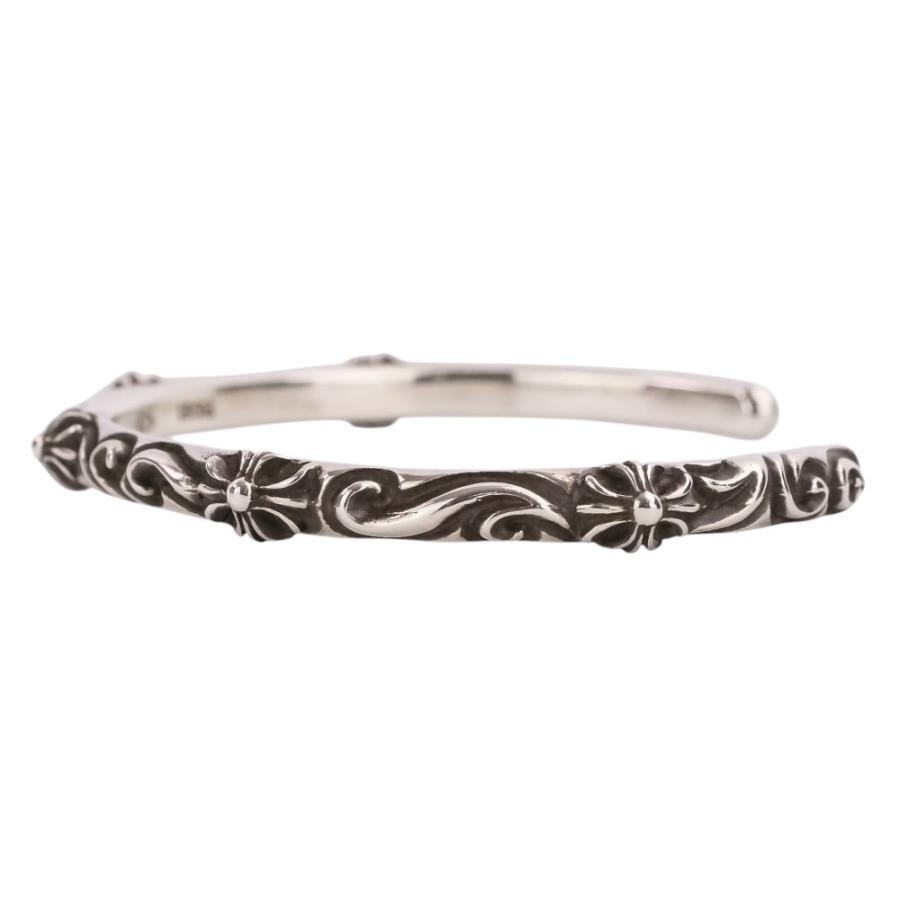 CHROME HEARTS（クロムハーツ） 美品 SBTバンド シルバーバングル