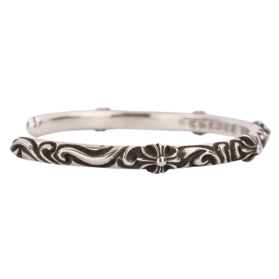 CHROME HEARTS（クロムハーツ） 美品 SBTバンド シルバーバングル