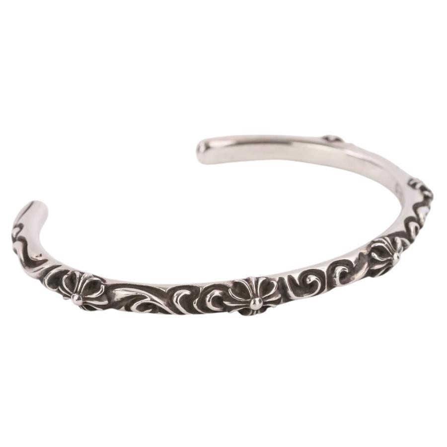 CHROME HEARTS（クロムハーツ） 美品 SBTバンド シルバーバングル