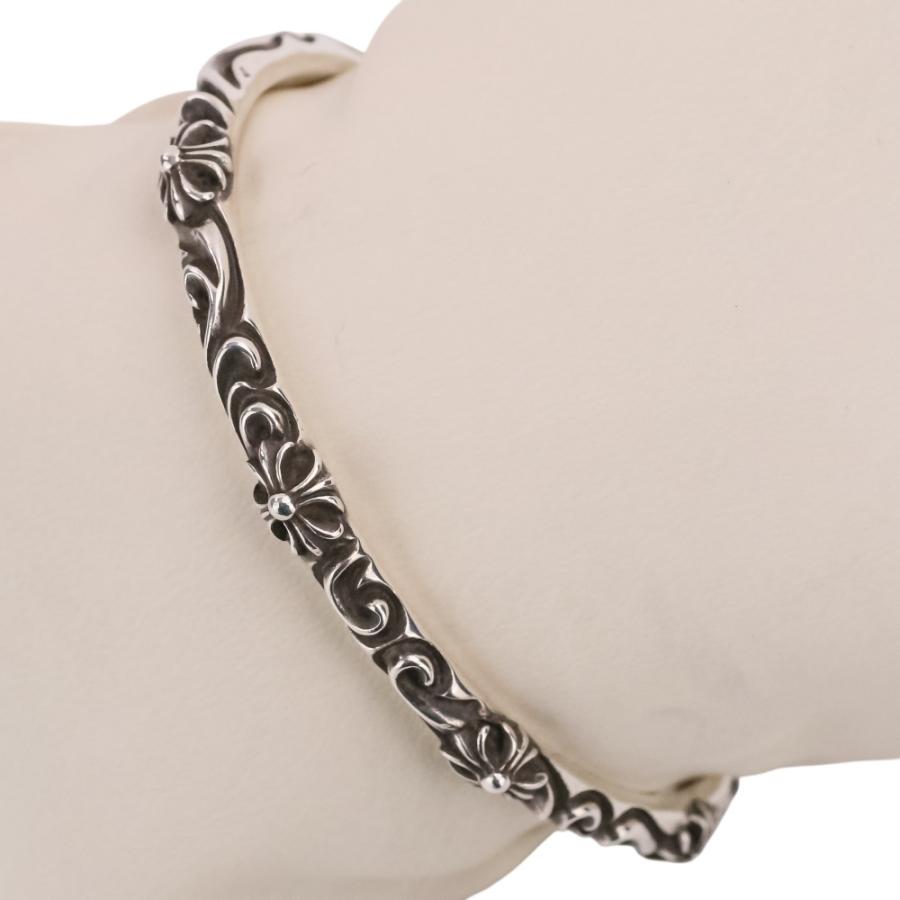 CHROME HEARTS（クロムハーツ） 美品 SBTバンド シルバーバングル