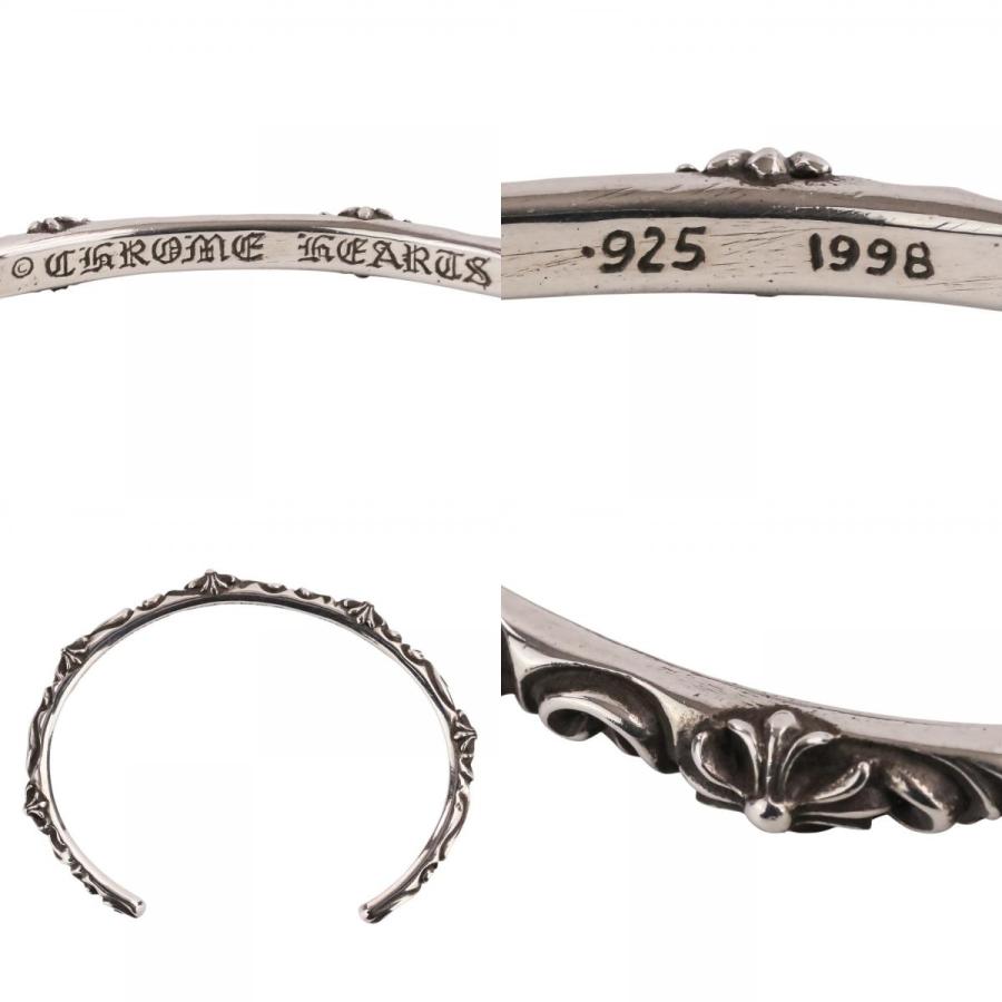 CHROME HEARTS（クロムハーツ） 美品 SBTバンド シルバーバングル