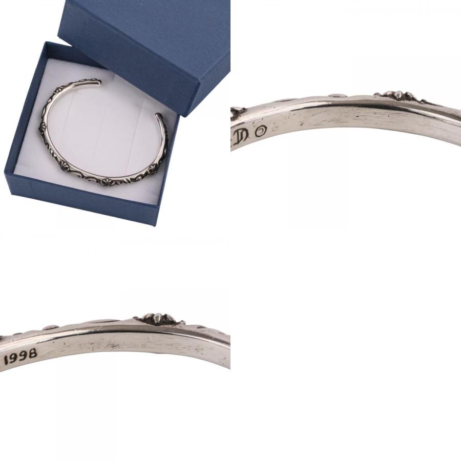 CHROME HEARTS 925シルバー バングル クロムハーツ CHROME HEARTS（クロムハーツ） 美品 SBTバンド シルバーバングル