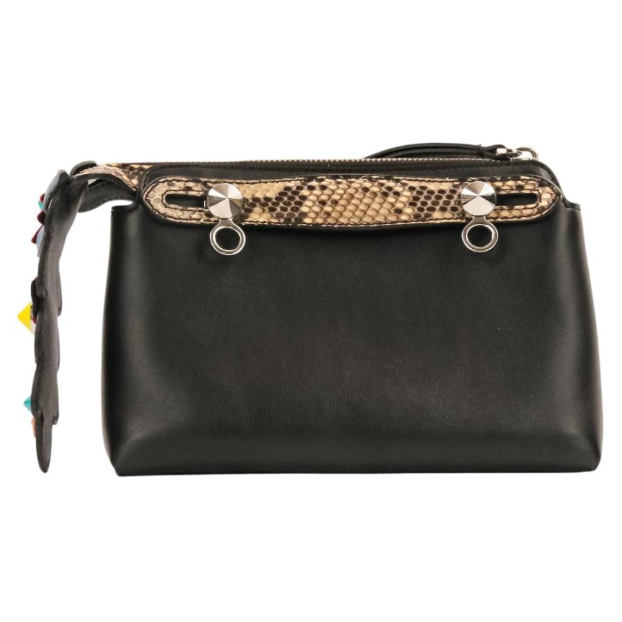 FENDI（フェンディ） 美品 バイザウェイ レザー ミニ ショルダーバッグ 
