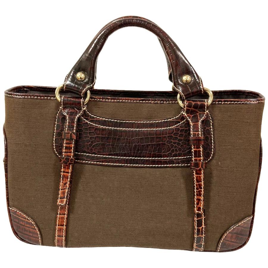 CELINE（セリーヌ） 美品 キャンバス レザー ブギーバック
