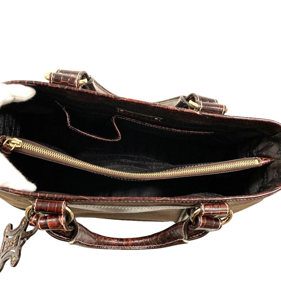 CELINE（セリーヌ） 美品 キャンバス レザー ブギーバック