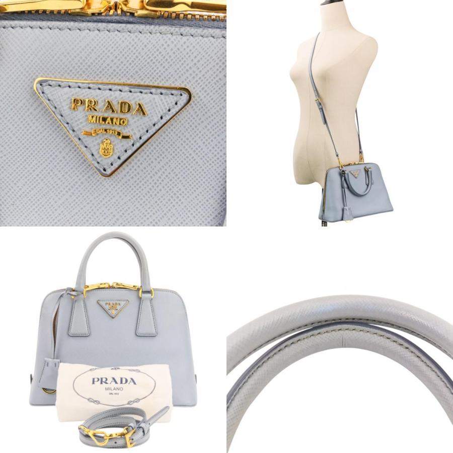 PRADA（プラダ） 良品 サフィアーノレザー 2WAY ハンドバッグ 