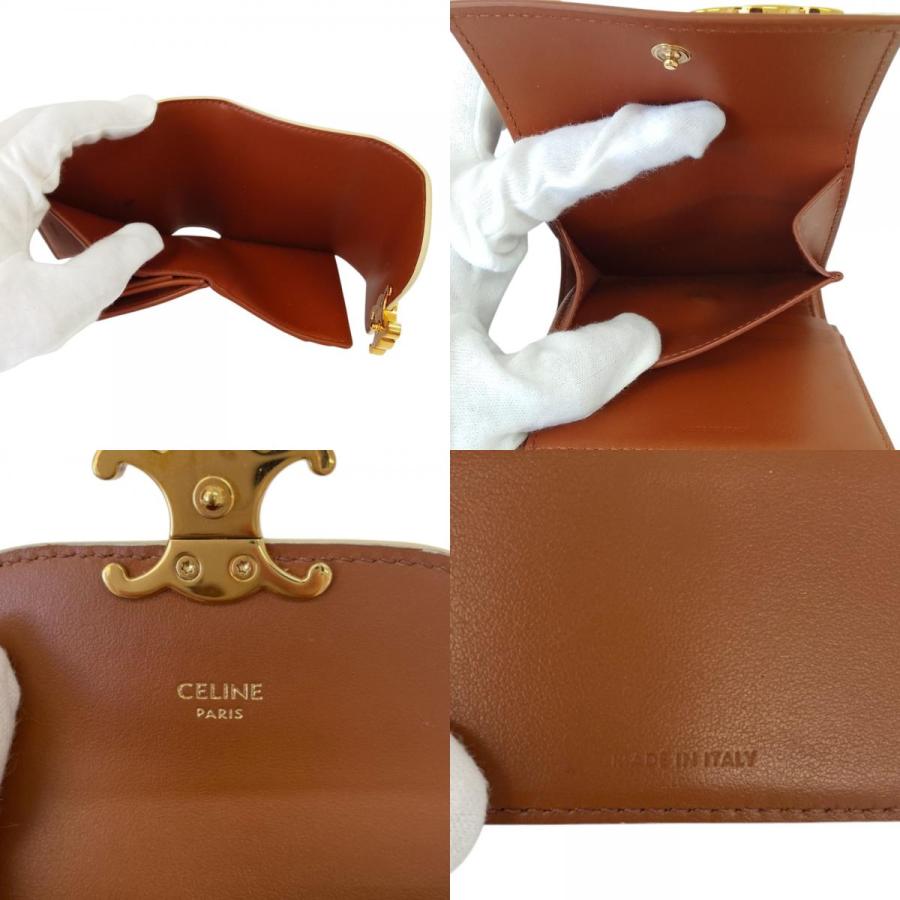 CELINE（セリーヌ） 良品 スモール トリオンフ ウォレット 三つ折り